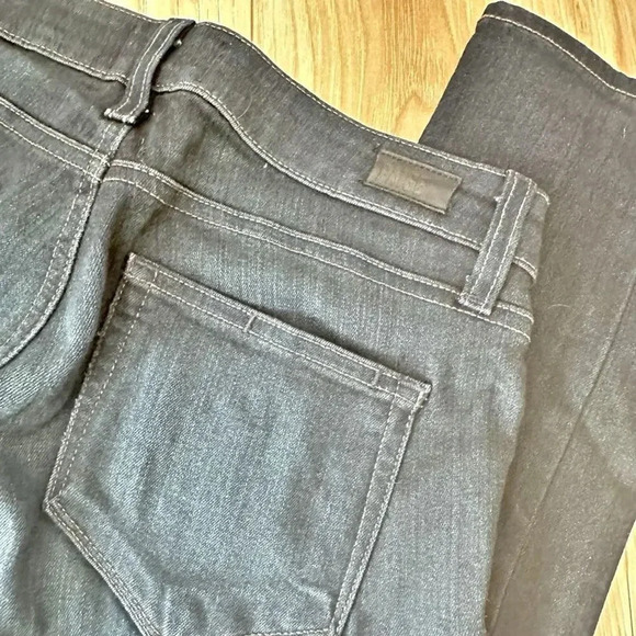 PAIGE DENIM | Skyline Skinny Jeans Blue Dark Wash | Size 26, 4 - Picture 8 of 12